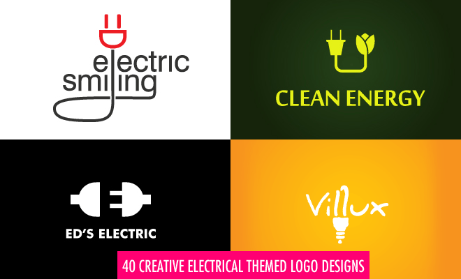40 Creative Electrical Logo Design examples for your inspiration