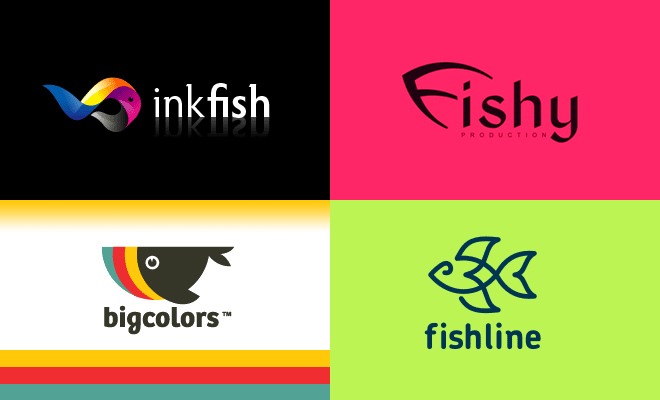 50 Brilliant Fish Logo Design Examples for your inspiration