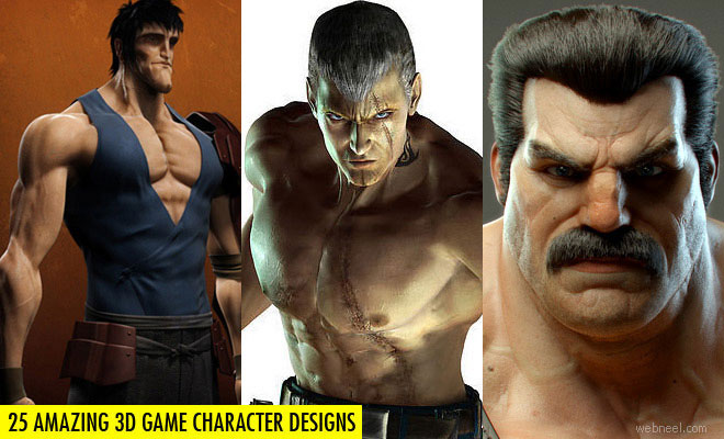 50 Amazing 3D Game Character Design Masterpieces for Inspiration