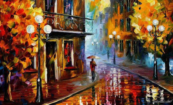 28 Beautiful Vividly Colored Landscapes and Paintings by Leonid Afremov