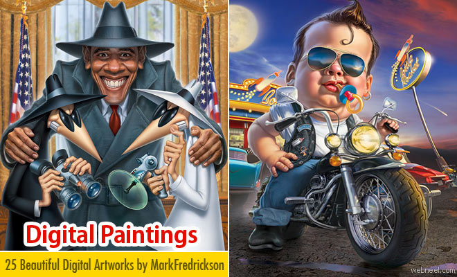 25 Stunning Digital Illustrations and Artworks by Mark Fredrickson - part 2