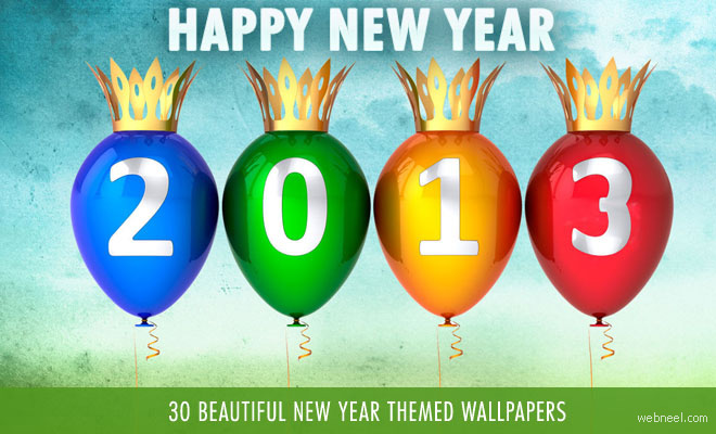 30 Beautiful New Year Wallpapers for Your Desktop