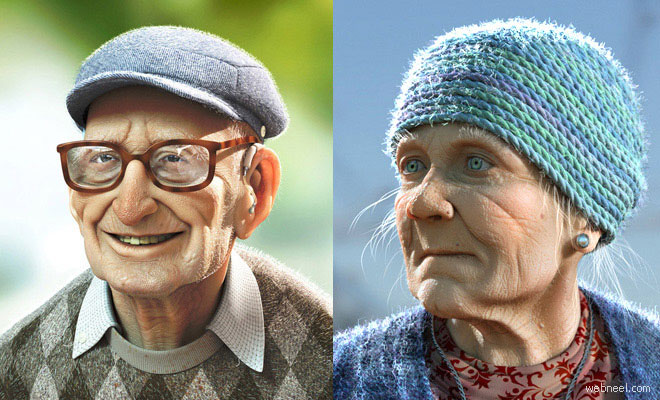 20 Beautiful and Creative 3D Character Designs for your inspiration