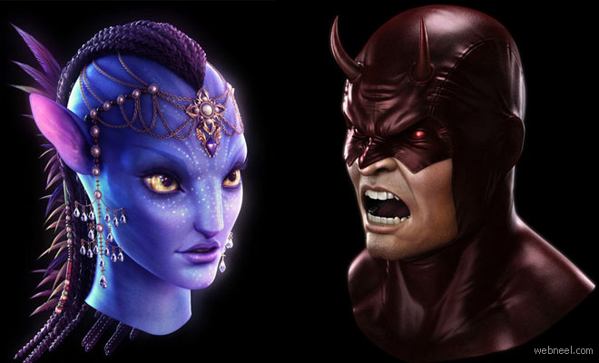 22 Beautiful 3D Artworks, Models and ZBrush Character Designs for your inspiration