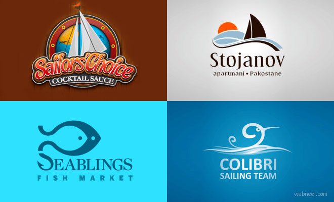 Sailing Sea Logo Design