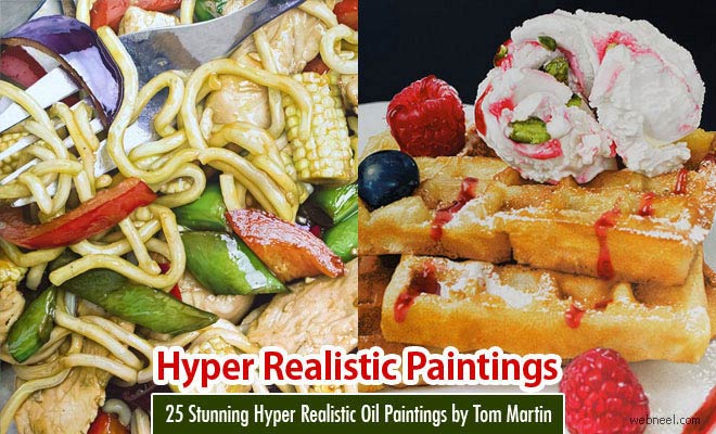 25 Stunning Hyper Realistic Oil Paintings by Tom Martin