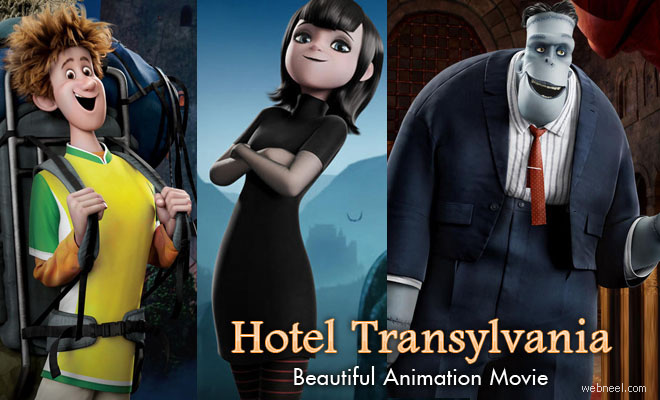 20 Character Designs, Reviews and Videos from Hotel Transylvania - A Beautiful 3D Animation Movie