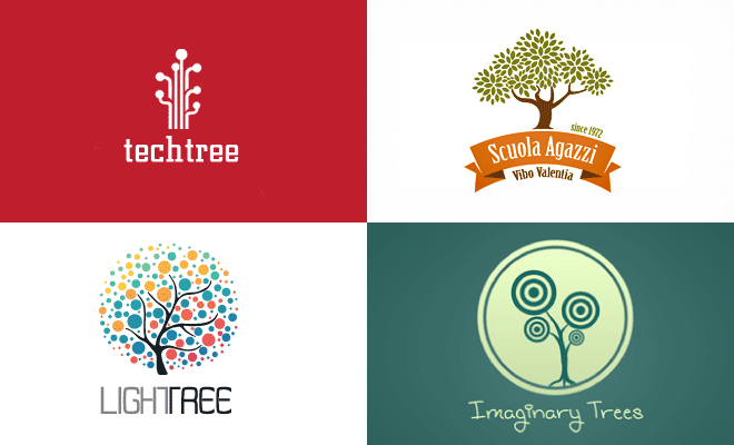 40 Creative Tree Logo Design examples for you