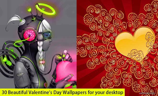 30 Beautiful Valentine's Day Wallpapers for your Desktop