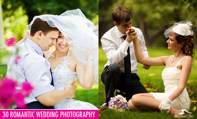 30 Most Beautiful Romantic Wedding Photography examples for your inspiration