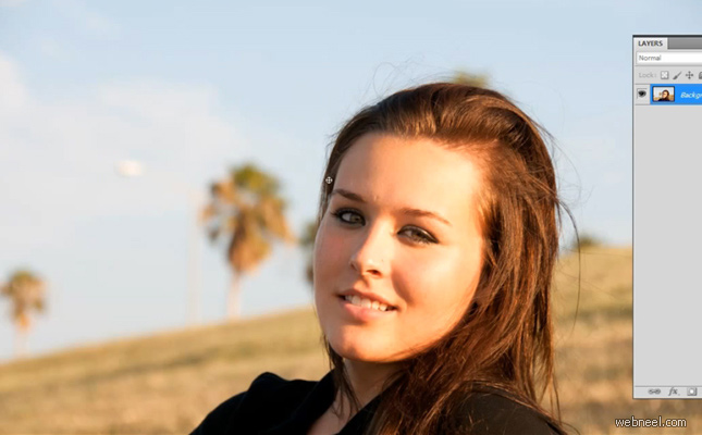 How to Remove Flyaway Hair Using the Refine Edge Tool in Photoshop CS5