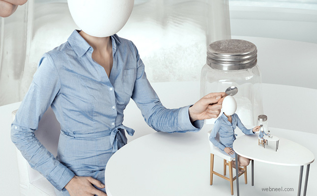 Creative Photo Manipulation Works with Surreal Compositing Ideas