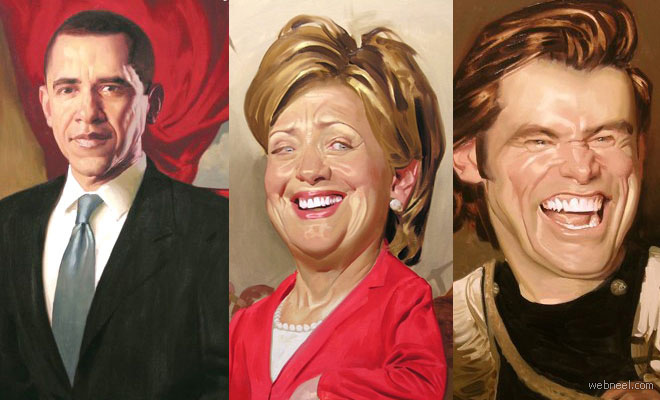 20 Beautiful Illustrations and Caricatures by Daniel Adel