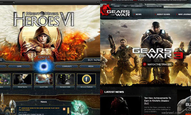35 Stunning Game Website Design Examples - See the Design Possibilities