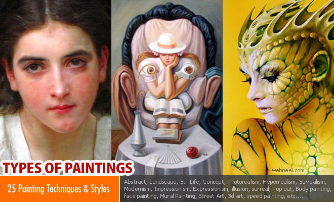 25 Different Types of Painting Techniques and Styles