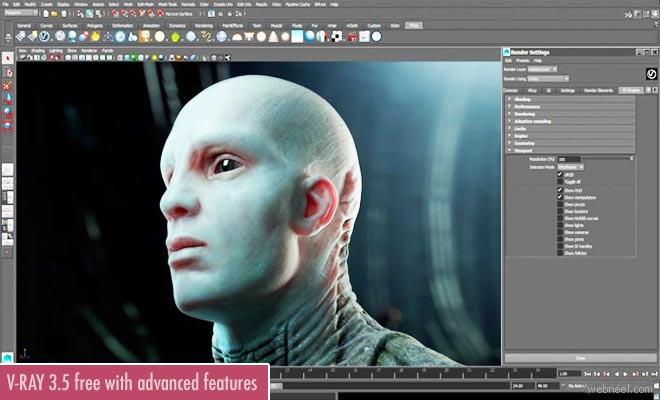 V-Ray 3.5 for Maya Is Out Now with Adaptive Lighting and More New Features