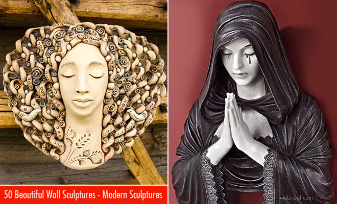 50 Beautiful Wall Sculptures - Metal Modern and Outdoor Art Sculptures