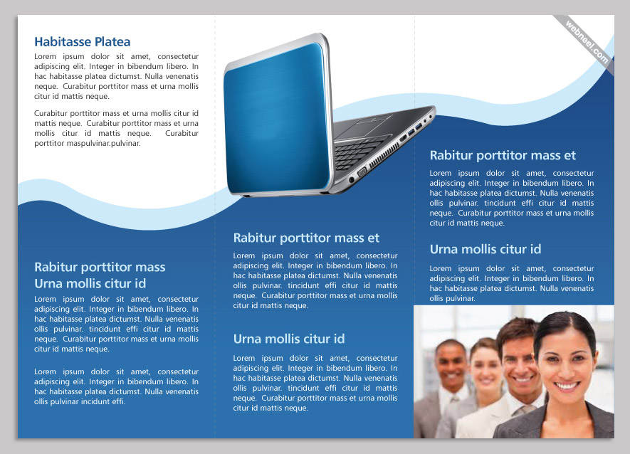 13 Corporate Trifold Brochure Design Template