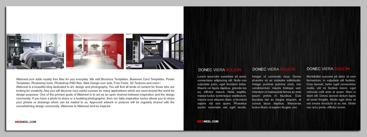 Landscape Brochure Templates design 5