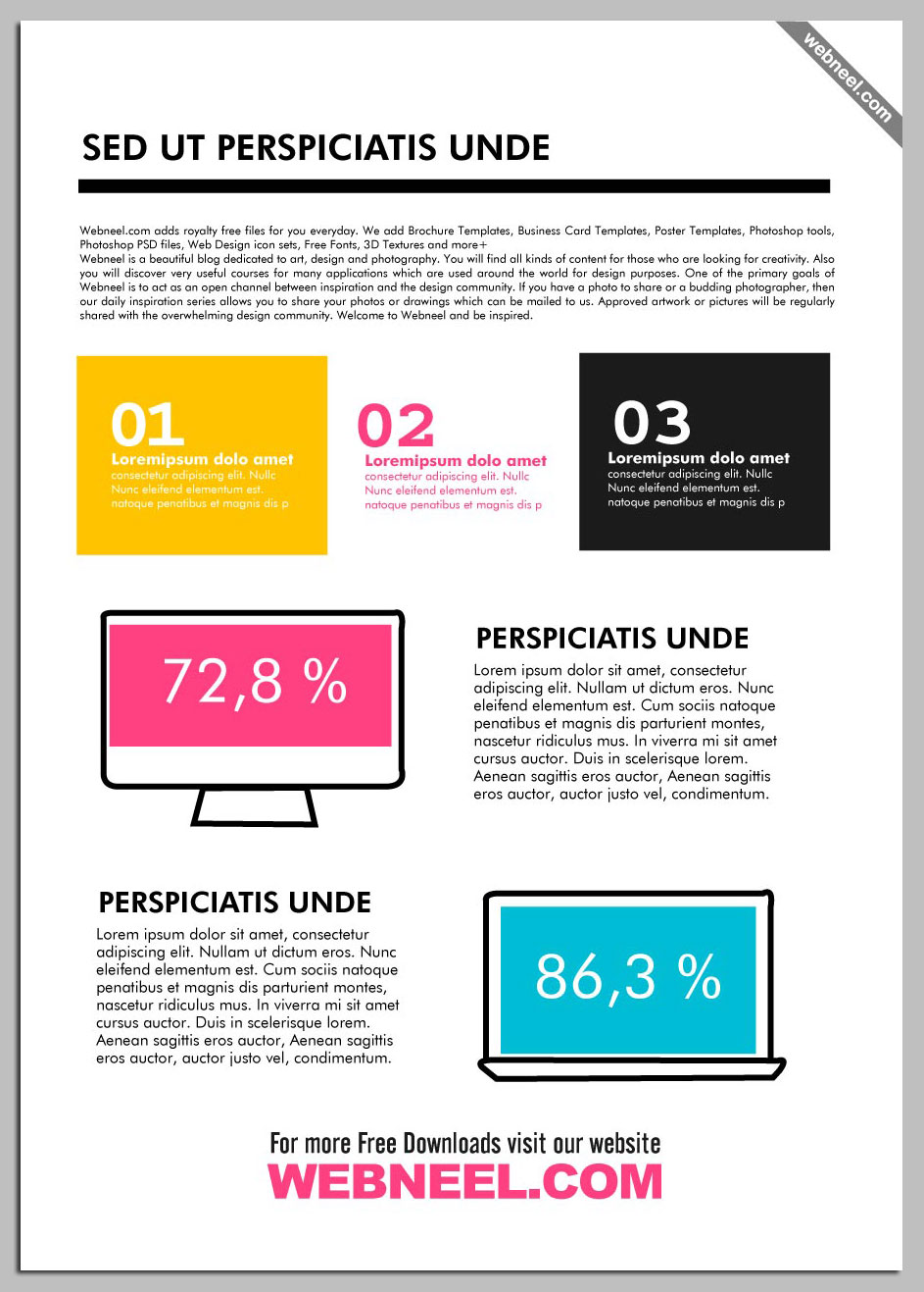 Colorful Corporate Brochure Template design 7