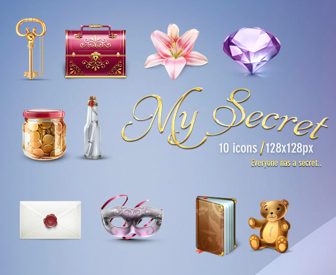MySecret 10 icons