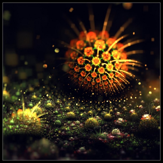 3D Apophysis Flames