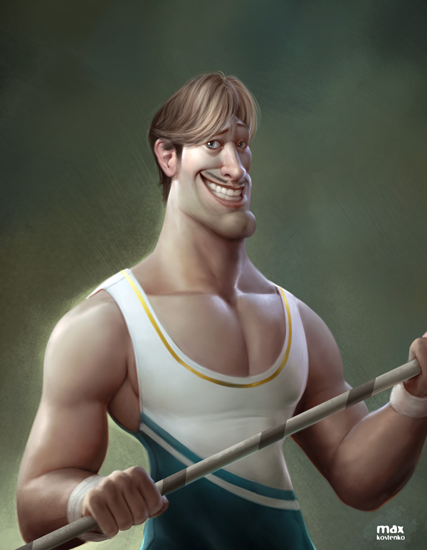 3D characer by Max Kostenko