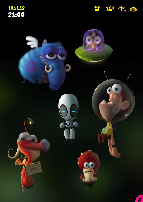 3D characer by Max Kostenko