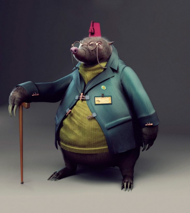 3d character design By JorgeMonteroBruna