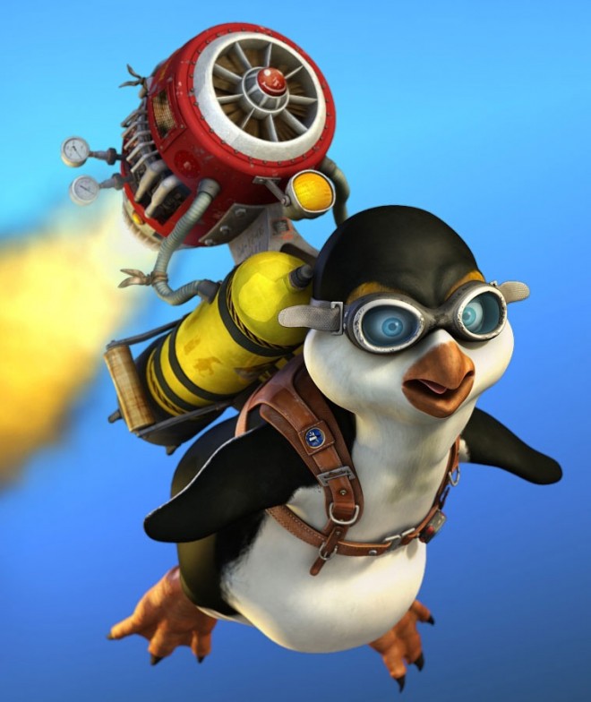 3d character design Flight By FabioBautista