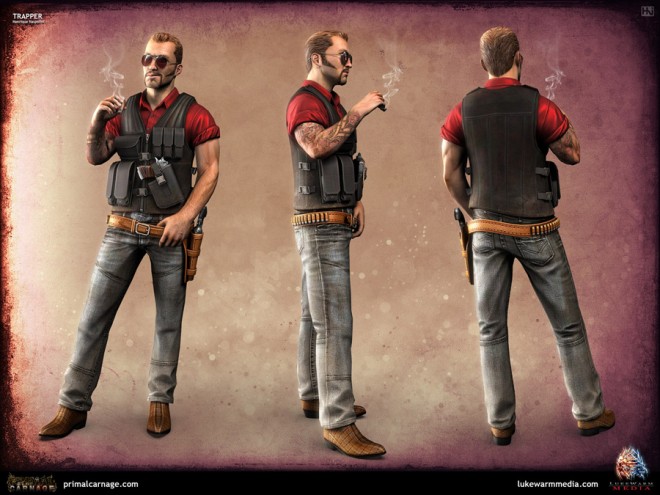 3d character model design