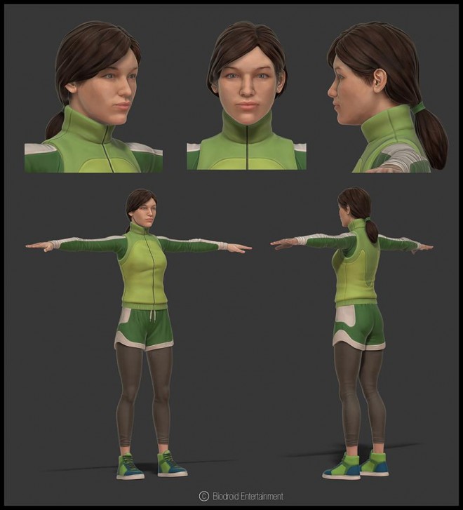 3d character model design jose alves