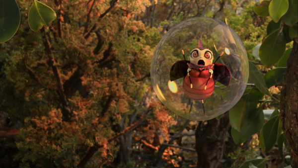 3d lady bug character