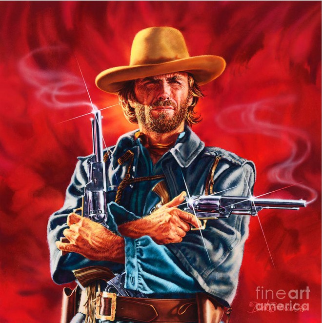clint eastwood painting dick bobnick