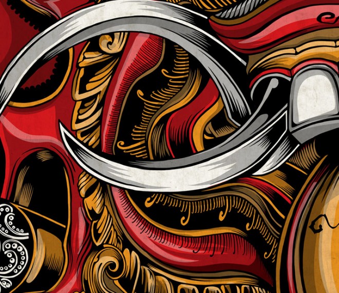 Balinese Mask Artwork