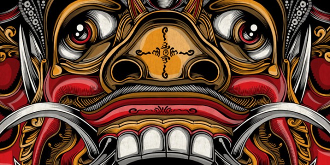 Balinese Mask Artwork