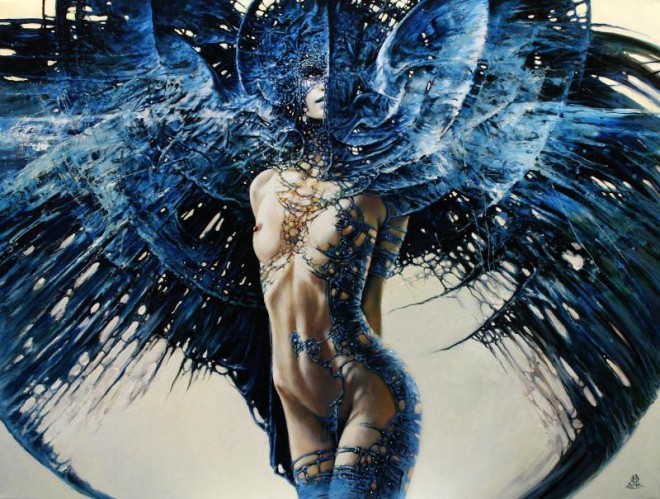Between Dawn and Dusk Cycle by Artist Karol Bak