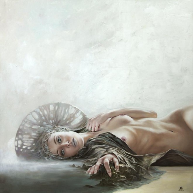 Between Dawn and Dusk Cycle by Artist Karol Bak
