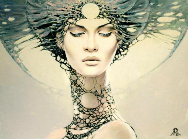 Between Dawn and Dusk Cycle by Artist Karol Bak
