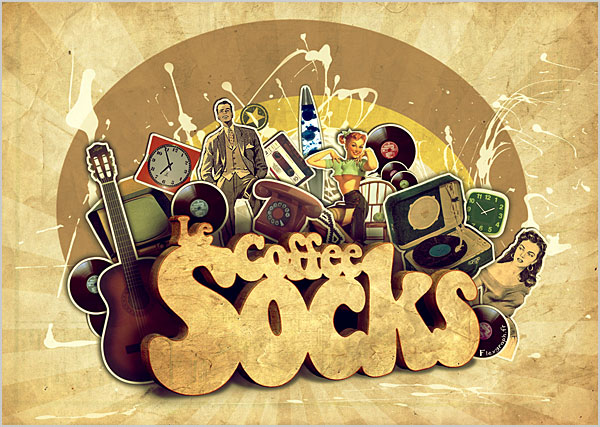 Creative 3D Typography