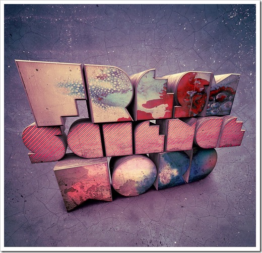 Creative 3D Typography