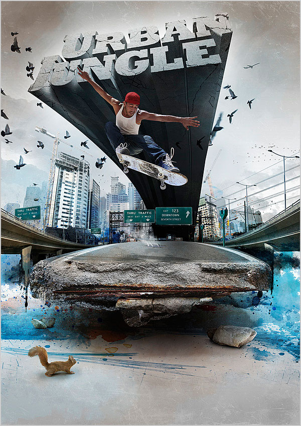 Creative 3D Typography