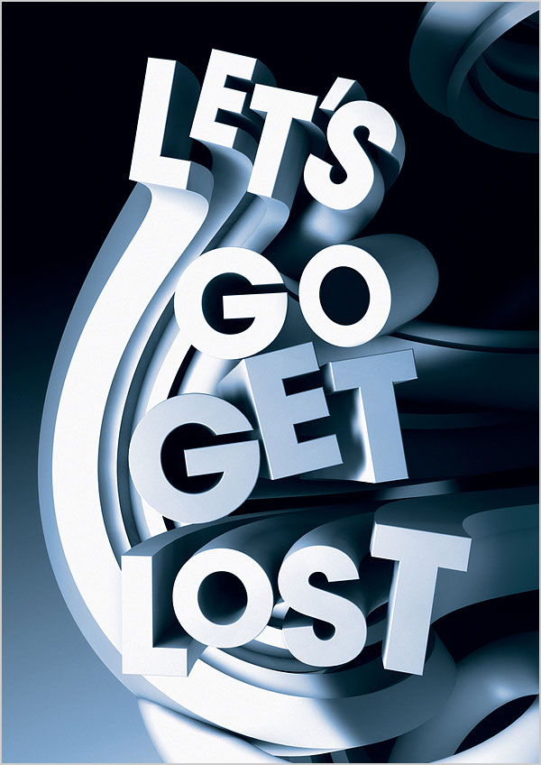 Creative 3D Typography