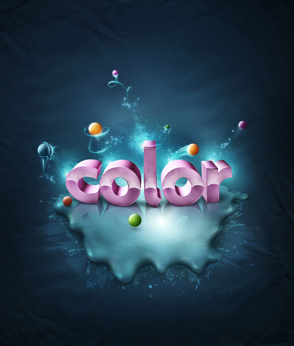 Creative 3D Typography