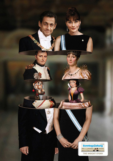 Creative Swiss Newspaper Ads by Sonntags Zeitung