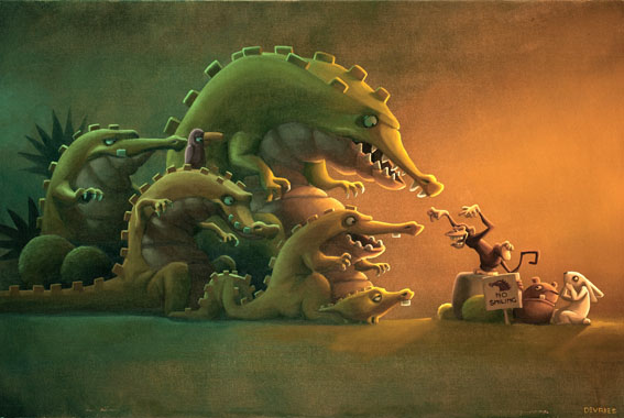 Digital paintings from Artist Shane Devries