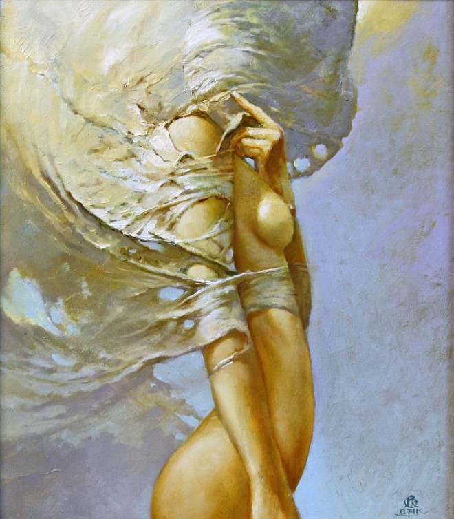 Fashion Cycle Paintings by Artist Karol Bak