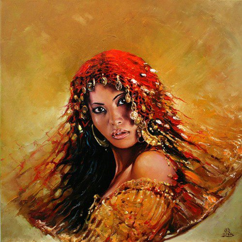 Fashion Cycle Paintings by Artist Karol Bak