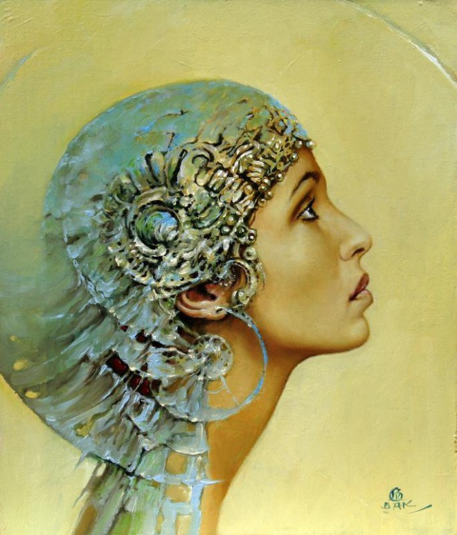 Fashion Cycle Paintings by Artist Karol Bak
