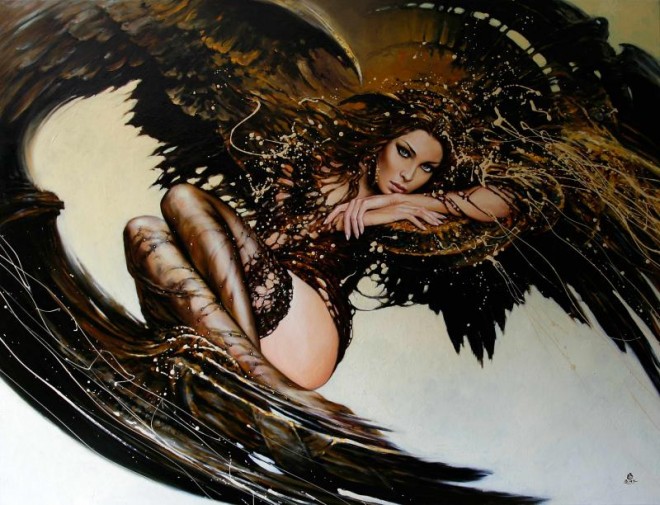 Fashion Cycle Paintings by Artist Karol Bak